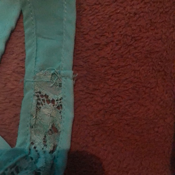 Blue Layered Racerback tank - Picture 3 of 3